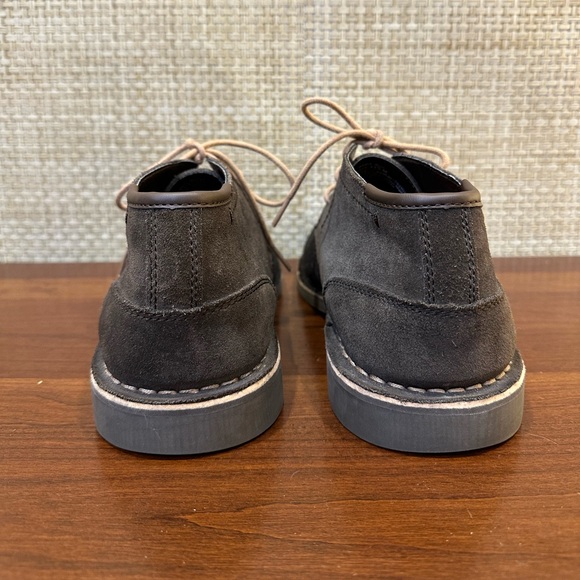 🌟HP🌟Kenneth Cole Reaction Green Desert Sun Herringbone & Leather Desert Boots - Picture 8 of 11